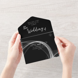 オリジナルのスモークリボンを作成 オールインワン招待状