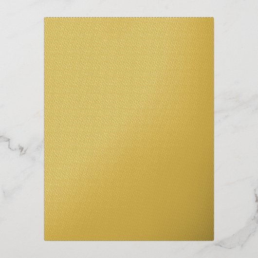 オリジナルのダークグレイのカスタムデザインを作成 箔招待状ポストカード (正面)