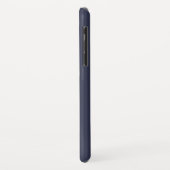 オリジナルのダークグレーカスタマイズ可能 Case-Mate iPhoneケース (裏面/左)
