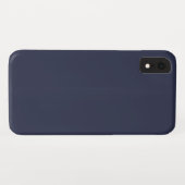 オリジナルのダークグレーカスタマイズ可能 Case-Mate iPhoneケース (裏面(横))