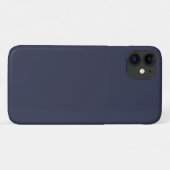 オリジナルのダークグレーカスタマイズ可能 Case-Mate iPhoneケース (裏面(横))