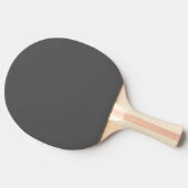 オリジナルのダークグレーカスタムデザインを作成 卓球ラケット (横)