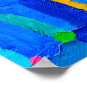 オリジナルのテクスチカラフルャ、背景、およびイメージ ポスター (角)