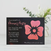 オリジナルのディナーパーティー招待状を作成する 招待状 (スタンド正面)