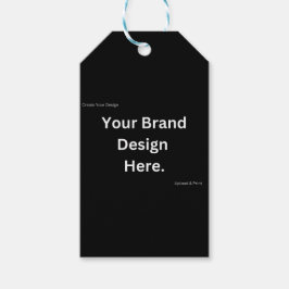 オリジナルのデザインを作成して印刷するギフトタグ ギフトタグ