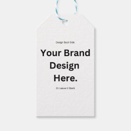 オリジナルのデザインを作成して印刷するギフトタグ ギフトタグ