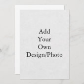 オリジナルのデザイン/写真入り招待状を作成 招待状 (正面/裏面)