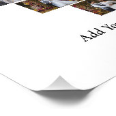 オリジナルのハート型写真コラージュをデザイン フォトプリント            (角)