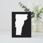 オリジナルのバーモント州引越しアナウンスを作成する ポストカード (スタンド正面)