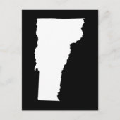 オリジナルのバーモント州引越しアナウンスを作成する ポストカード (正面)