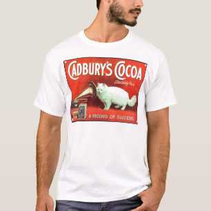 オリジナルのビンテージポスター、カドベリーのココア Tシャツ