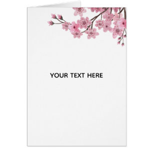 オリジナルのピンクの桜