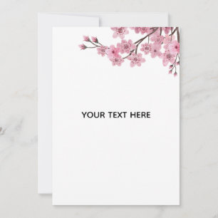オリジナルのピンクの桜