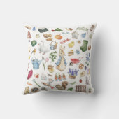 オリジナルのピーターうさぎ クッション (裏面)