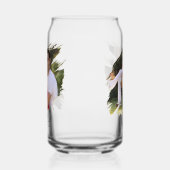 オリジナルのフォトテキスト ビール缶グラスを作成 ガラス缶 (左)