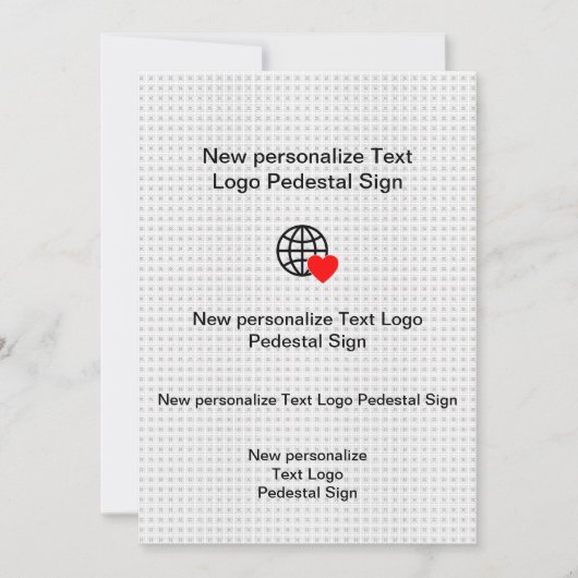 オリジナルのフラット招待状をカスタマイズ 招待状 (正面)