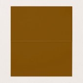 オリジナルのブラウンカラーを作成 名刺 (内部フラット)