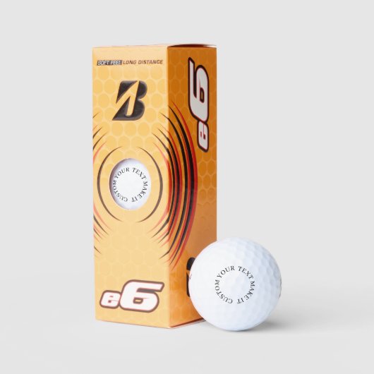 オリジナルのプロフェッショナルBridgestone e6を作成しよう ゴルフボール (パッケージ)