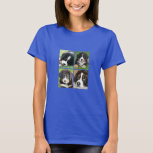 オリジナルのペットフォトコラージュを作成 Tシャツ