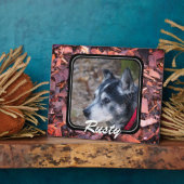 オリジナルのペットプレートを作成 フォトプラーク (側面)