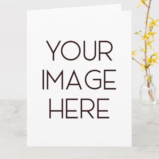 オリジナルのペーパープレートを作ろう カード (黄色い花)