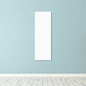 オリジナルのホワイト キャンバスプリント (インサイチュ (ウッドフロア))