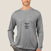 オリジナルのホワイト トライブレンドTシャツ (正面)