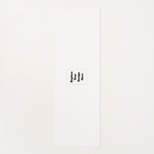オリジナルのホワイト ヨガマット
