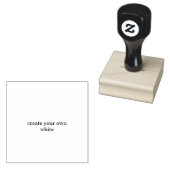 オリジナルのホワイト ラバースタンプ (押印)