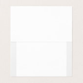 オリジナルのホワイト 名刺 (内部フラット)