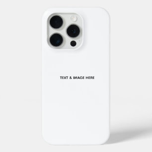 オリジナルのホワイト iPhone 15 PROケース
