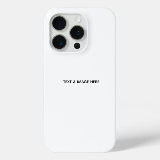 オリジナルのホワイト Case-Mate iPhoneケース (裏面)