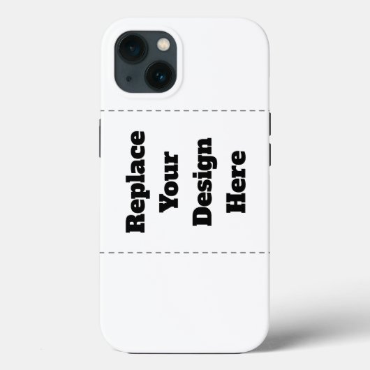 オリジナルのホワイト Case-Mate iPhoneケース (裏面)