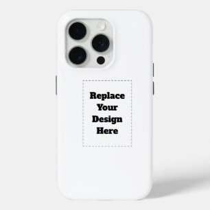 オリジナルのホワイト iPhone 15 PROケース