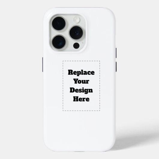 オリジナルのホワイト Case-Mate iPhoneケース (裏面)