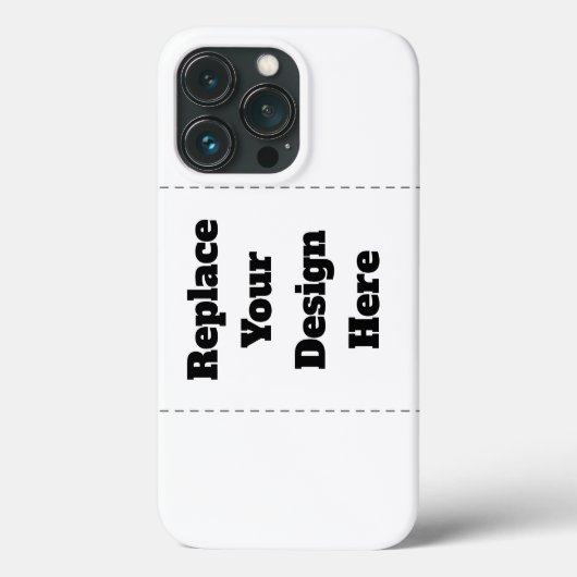 オリジナルのホワイト Case-Mate iPhoneケース (裏面)