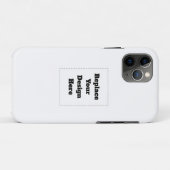 オリジナルのホワイト Case-Mate iPhoneケース (裏面(横))