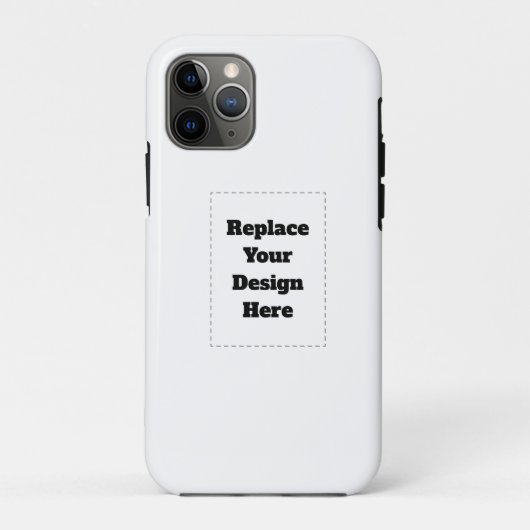 オリジナルのホワイト Case-Mate iPhoneケース (裏面)