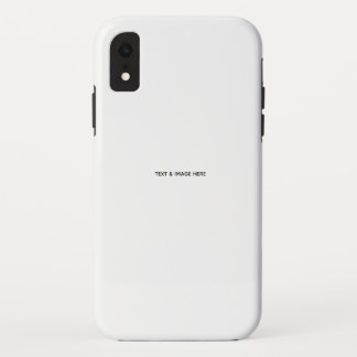 オリジナルのホワイト iPhone XRケース