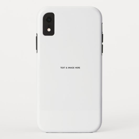 オリジナルのホワイト Case-Mate iPhoneケース (裏面)