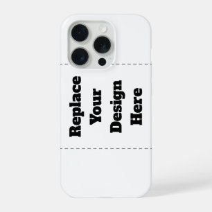 オリジナルのホワイト iPhone 15 PROケース