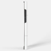 オリジナルのホワイト SAMSUNG GALAXYケース (右側面)