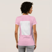 オリジナルのホワイト Tシャツ (裏面フル)