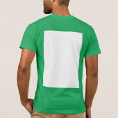 オリジナルのホワイト Tシャツ (裏面)