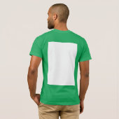 オリジナルのホワイト Tシャツ (裏面フル)