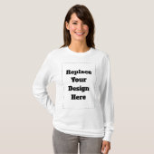 オリジナルのホワイト Tシャツ (正面フル)