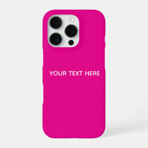 オリジナルのマゼンタの招待ポストカードを作成しよう iPhone 16 PROケース