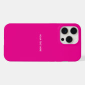 オリジナルのマゼンタの招待ポストカードを作成しよう iPhoneケース (裏面横)