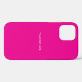 オリジナルのマゼンタの招待状はがきを作ろう Case-Mate iPhoneケース (裏面 (横))