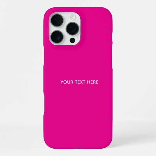 オリジナルのマゼンタの招待状はがきを作成 iPhoneケース (裏面)